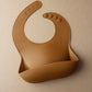 Silicone Baby Bib - Clay