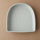 Rainbow Silicone Suction Plate - Soft Sage