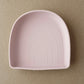 Silicone Suction Plate - Rainbow | Pale Mauve