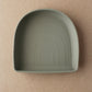 Rainbow Silicone Suction Plate - Thyme