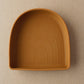 Rainbow Silicone Suction Plate - Clay
