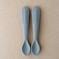 Rainbow Silicone Spoon - Dim Grey