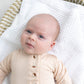 Sand Knotted Baby Gown Set With Hat/Headband Option (Newborn-3 months)