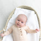 Sand Knotted Baby Gown Set With Hat/Headband Option (Newborn-3 months)