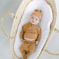Camel Baby Outfit With Hat Option (Newborn-12 months sizes)