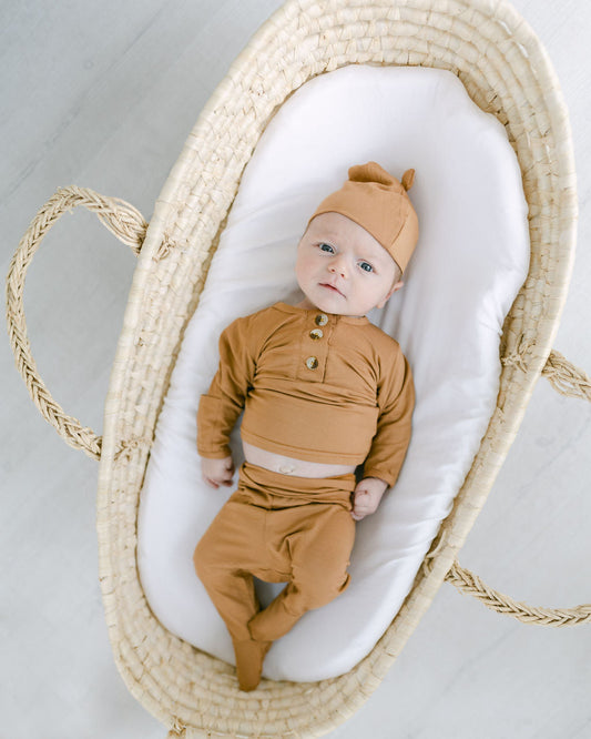 Camel Baby Outfit With Hat Option (Newborn-12 months sizes)