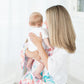Flora Bamboo Cotton Swaddle Blanket