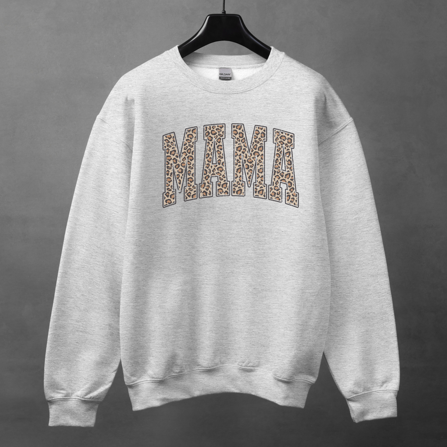 Leopard MAMA Crewneck Sweatshirt- 2 colors