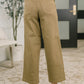 Nancy High Waist Wide Leg Ankle Jean with Vintage Front Yoke