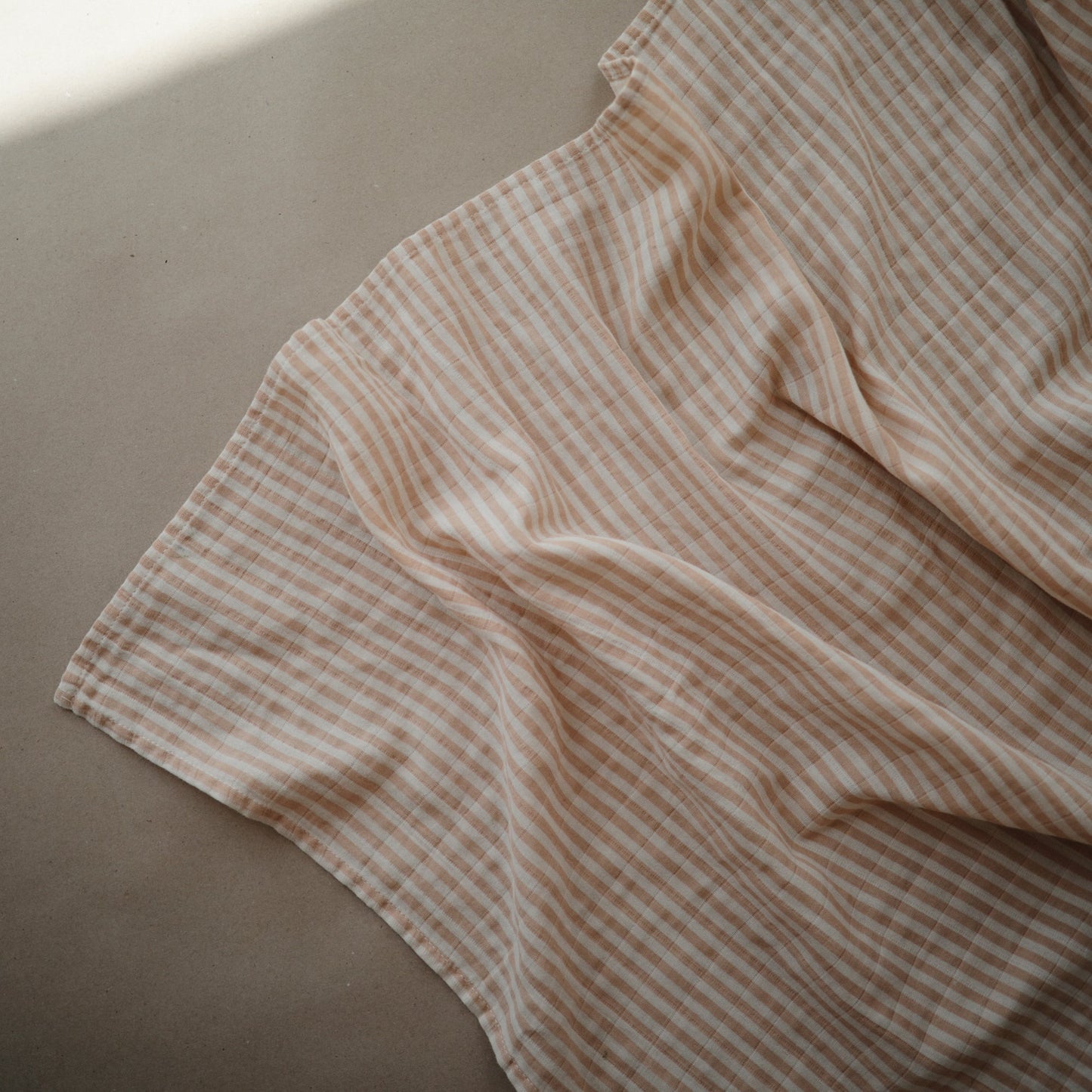 Organic Cotton Muslin Swaddle Blanket- Multiple Color Options