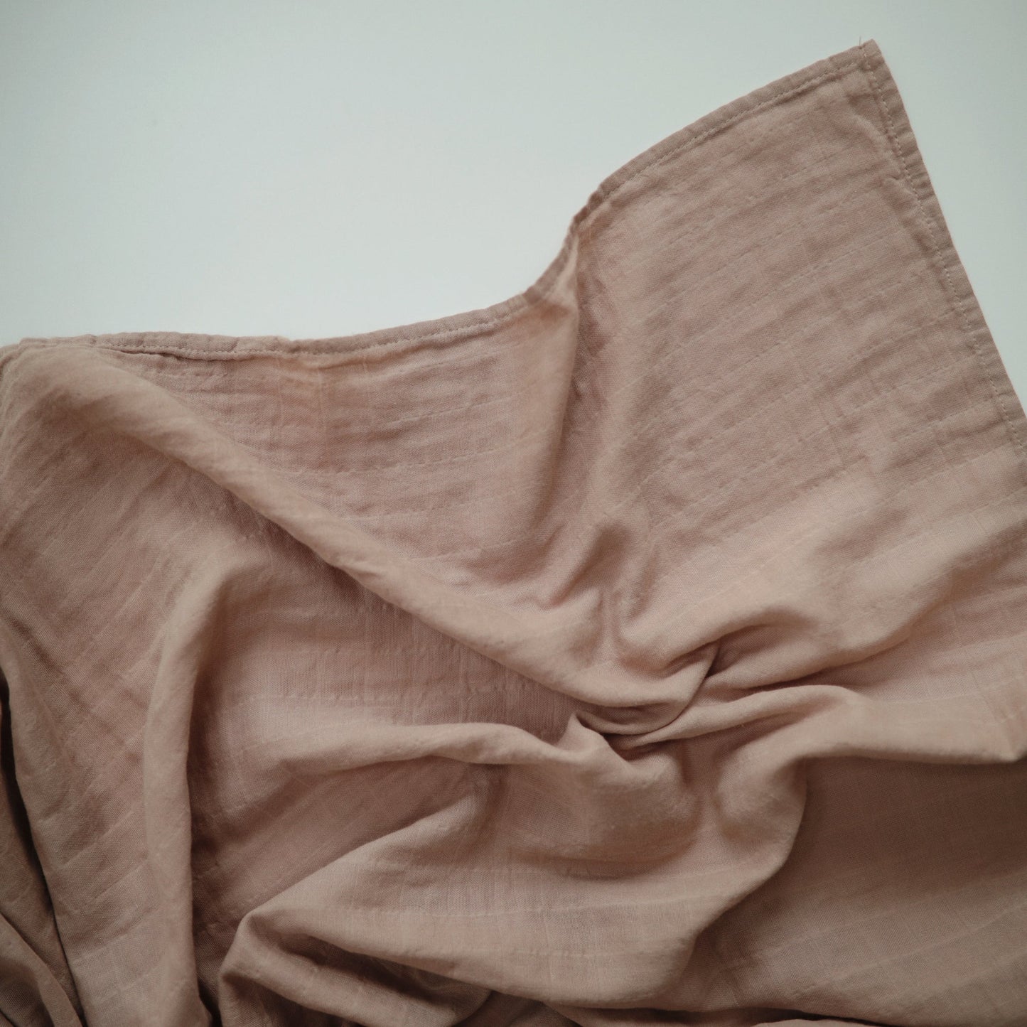 Organic Cotton Muslin Swaddle Blanket- Multiple Color Options