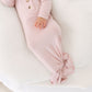 Dusty Rose 3-Piece Newborn Gown Set