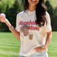 Baseball Mom Ivory Graphic Tee