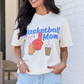 Basketball Mom Ivory Graphic Tee