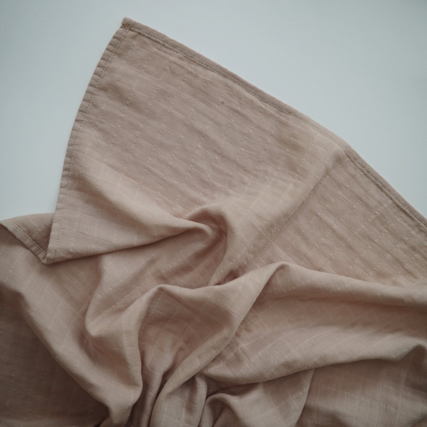 Organic Cotton Muslin Swaddle Blanket- Multiple Color Options