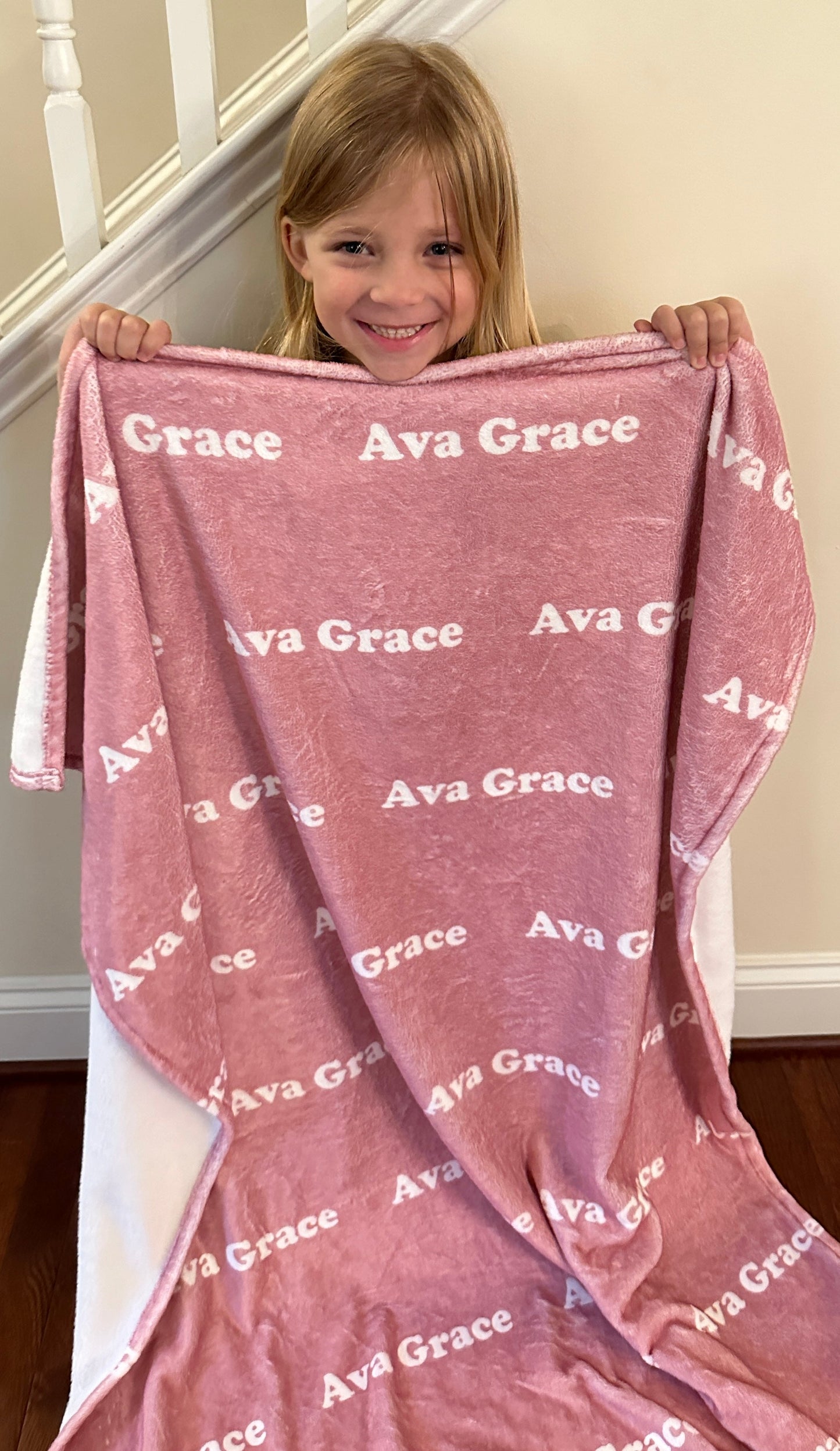 Personalized Minky Blanket
