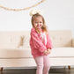 Applique Floral Bow Crewneck Sweatshirt