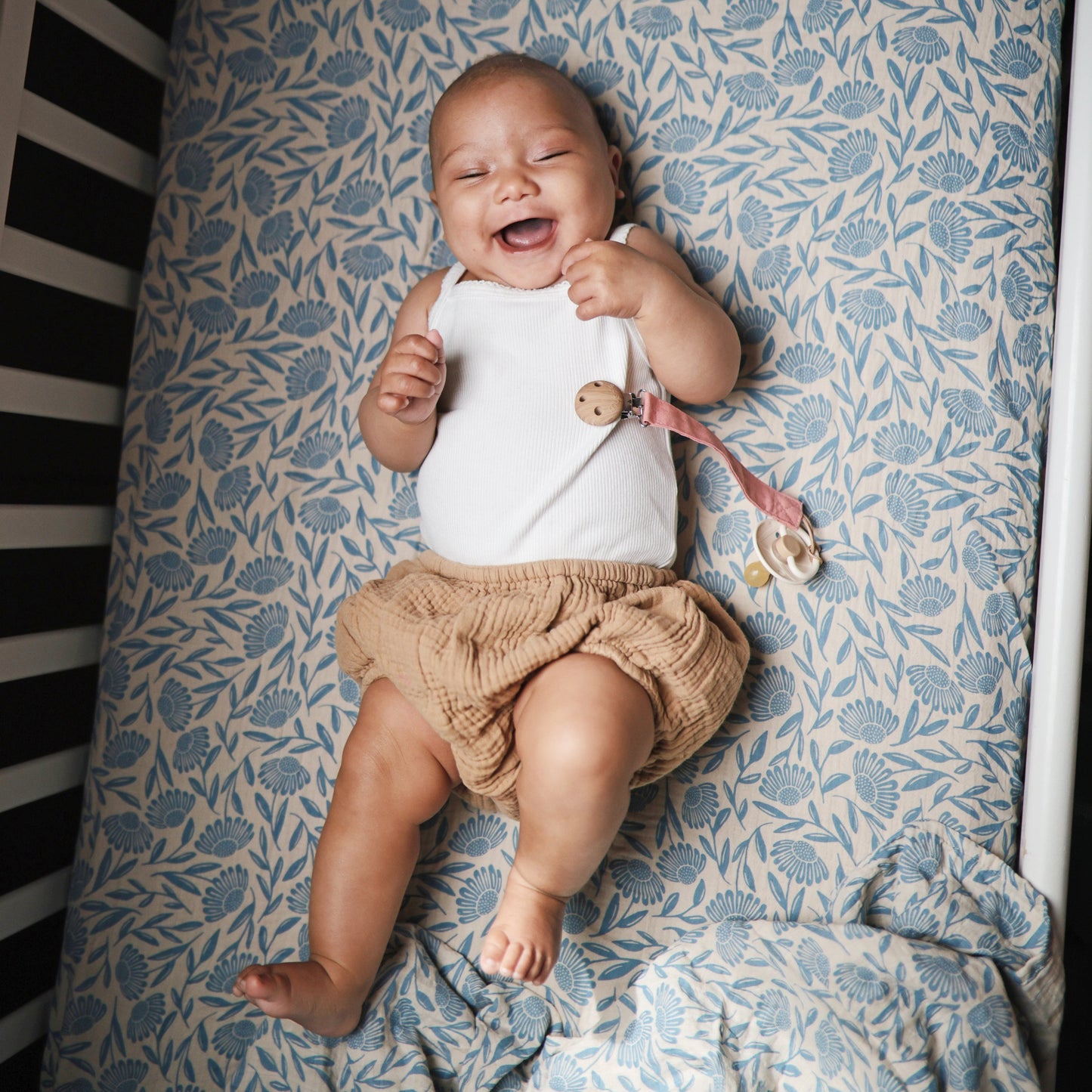Organic Cotton Muslin Swaddle Blanket- Multiple Color Options
