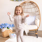 Tiny Tulips 2-Piece Bamboo Pajamas