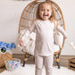 Tiny Tulips 2-Piece Bamboo Pajamas