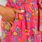 Polished and Pretty Waist Tie Tea Dress