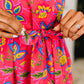 Polished and Pretty Waist Tie Tea Dress