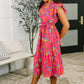 Polished and Pretty Waist Tie Tea Dress
