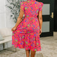 Polished and Pretty Waist Tie Tea Dress
