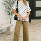 Pretty in Polka Oversized Drop Shoulder Tee