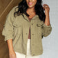 Primrose Corduroy Jacket in Olive