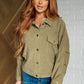 Primrose Corduroy Jacket in Olive