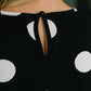 Pristine Condition Top and Bottom Polka Dot Set