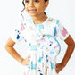 Puppy Pals Short Sleeve Pocket Twirl Dress