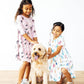 Puppy Pals Short Sleeve Pocket Twirl Dress