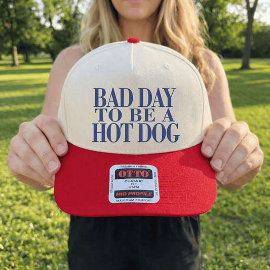 Bad Day to Be a Hot Dog Trucker Hat- 2 colors