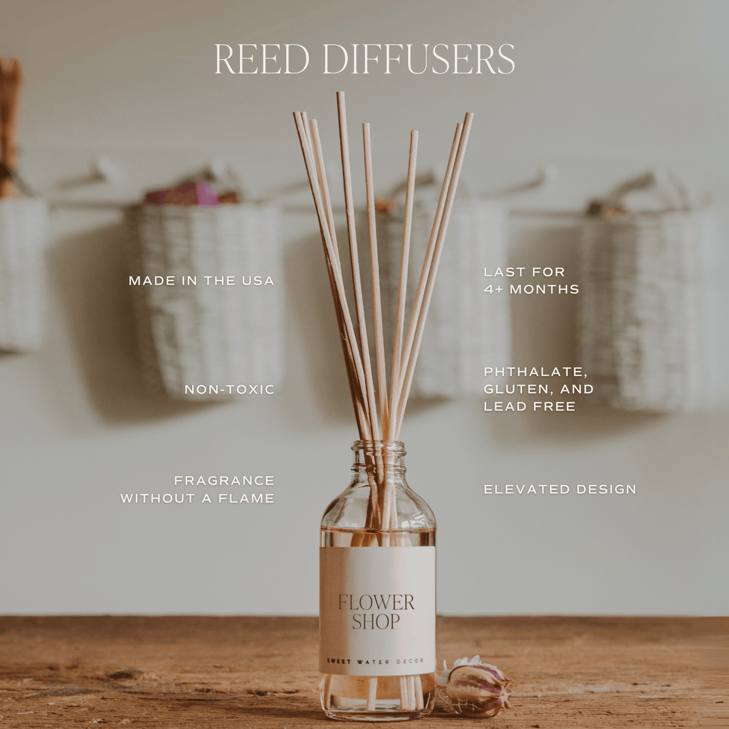 Mango and Coconut Clear Reed Diffuser