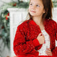 Red Velvet Sequin Jacket