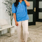 Refined Darling Eyelet Blouse