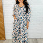 Ruffles and Romance V-Neck Dress