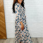 Ruffles and Romance V-Neck Dress