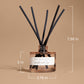 Christmas Tinted Glass Jar Reed Diffuser