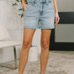 Judy Blue Scarlett High Waist Trouser Short