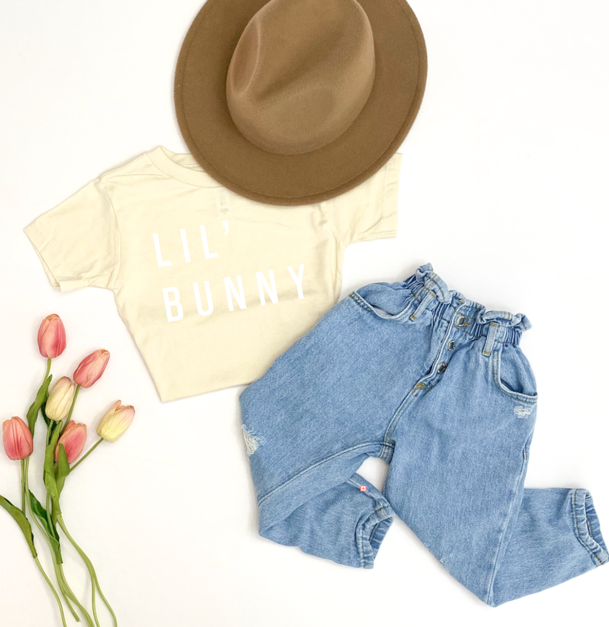 Lil' Bunny Tee- 3 colors