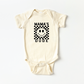 Mama's Dude Checkered Onesie- 3 Colors