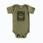Mama's Dude Checkered Onesie- 3 Colors