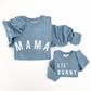 Mama Curved Adult Crewneck- 2 Colors