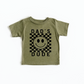 Dad's Dude Checkered Tee- 4 Colors