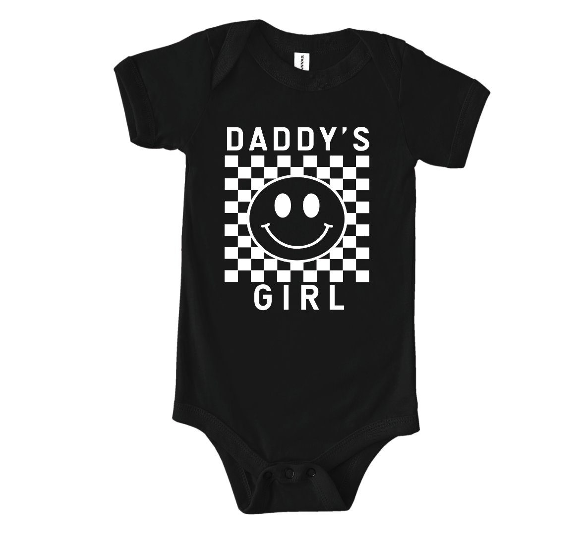 Daddy's Girl Checkered Onesie- 2 Colors
