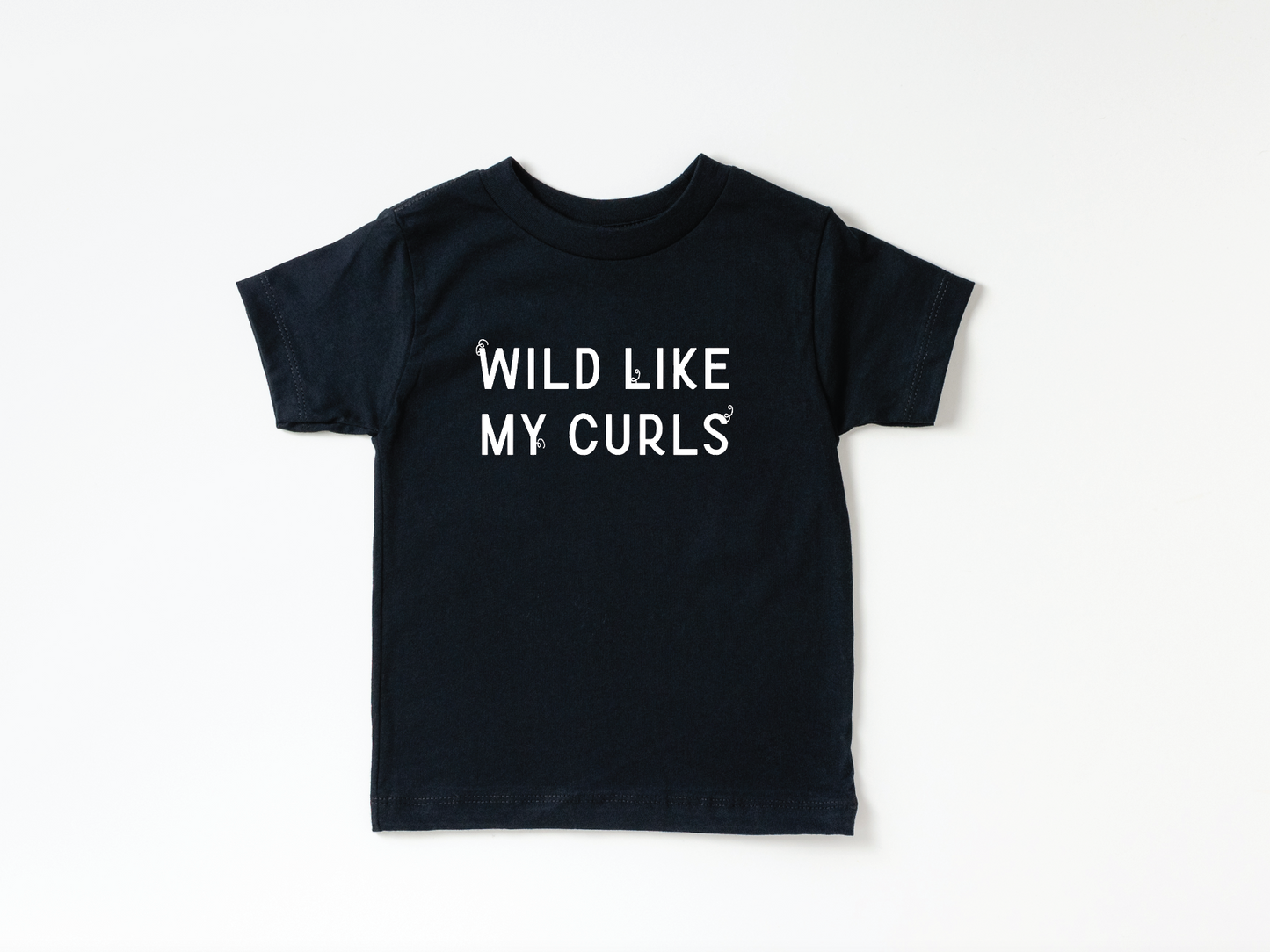 Wild Like My Curls Tee- 6 Colors