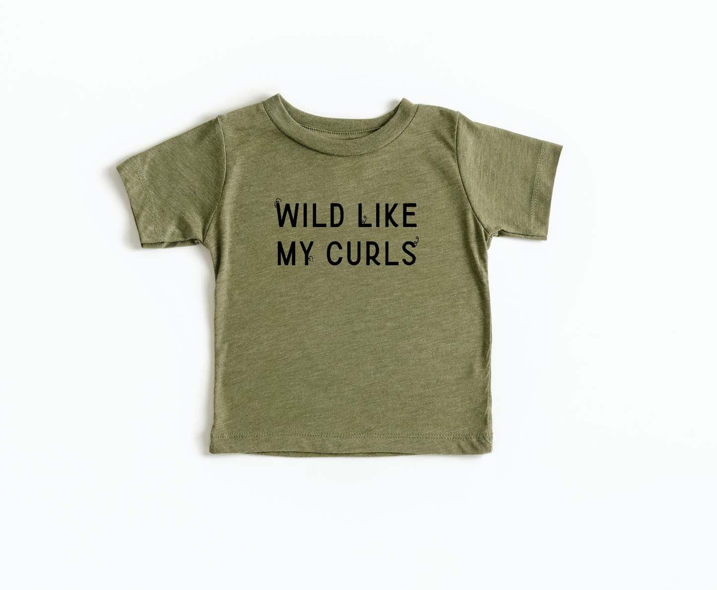 Wild Like My Curls Tee- 6 Colors
